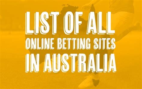 betting companies australia|List of All 155+ Online Betting Sites Australia (Jul 2024).